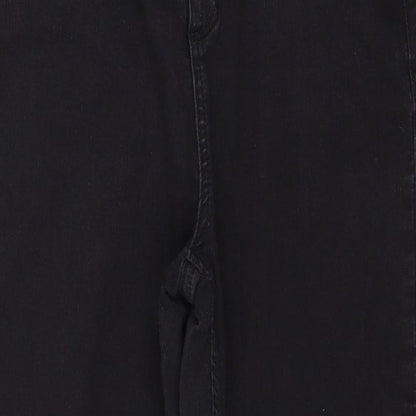 Womens UK Size 30 in Preworn Regular Fit Skinny Black Jeans