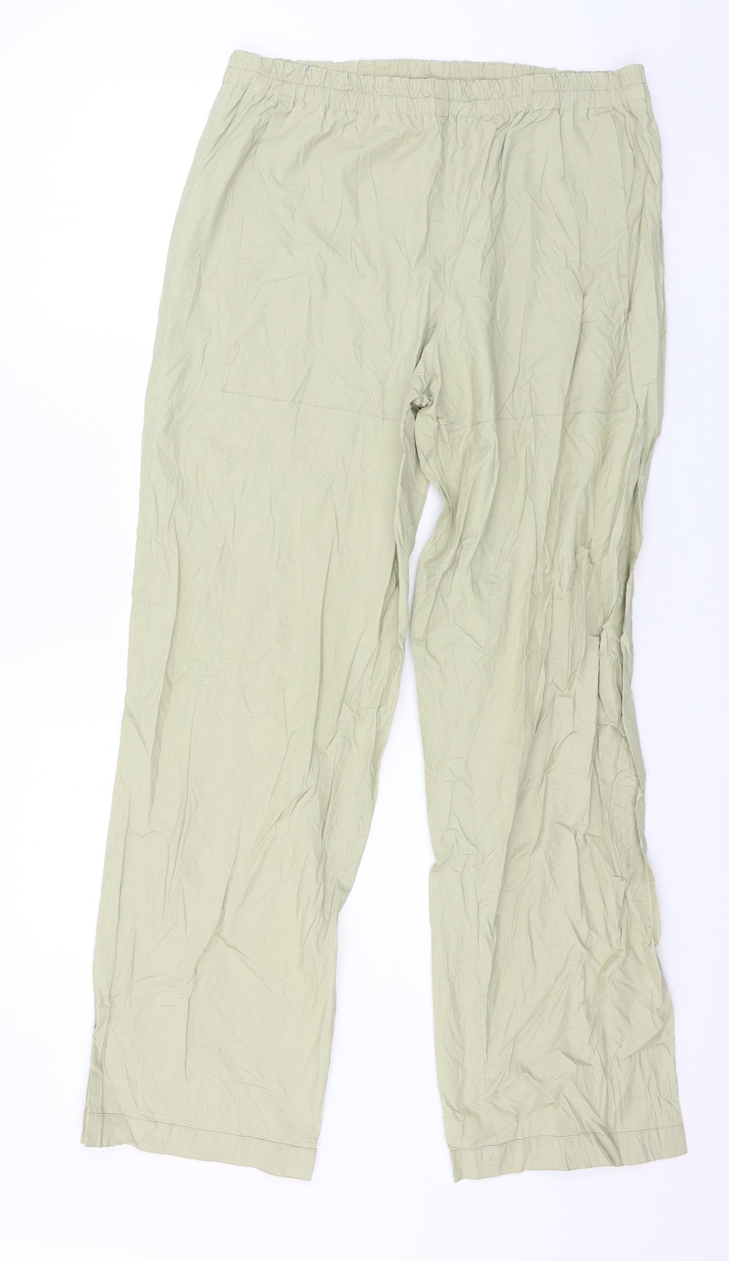 Womens UK Size 34 in Preworn Regular Fit  Beige Trousers