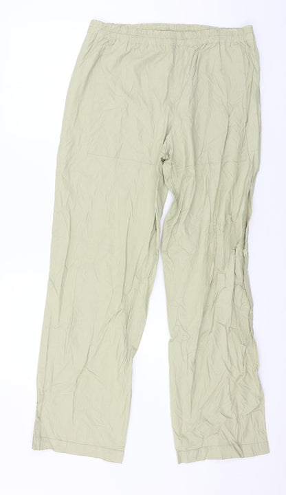 Womens UK Size 34 in Preworn Regular Fit  Beige Trousers