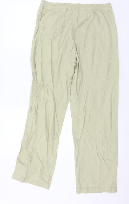 Womens UK Size 34 in Preworn Regular Fit  Beige Trousers