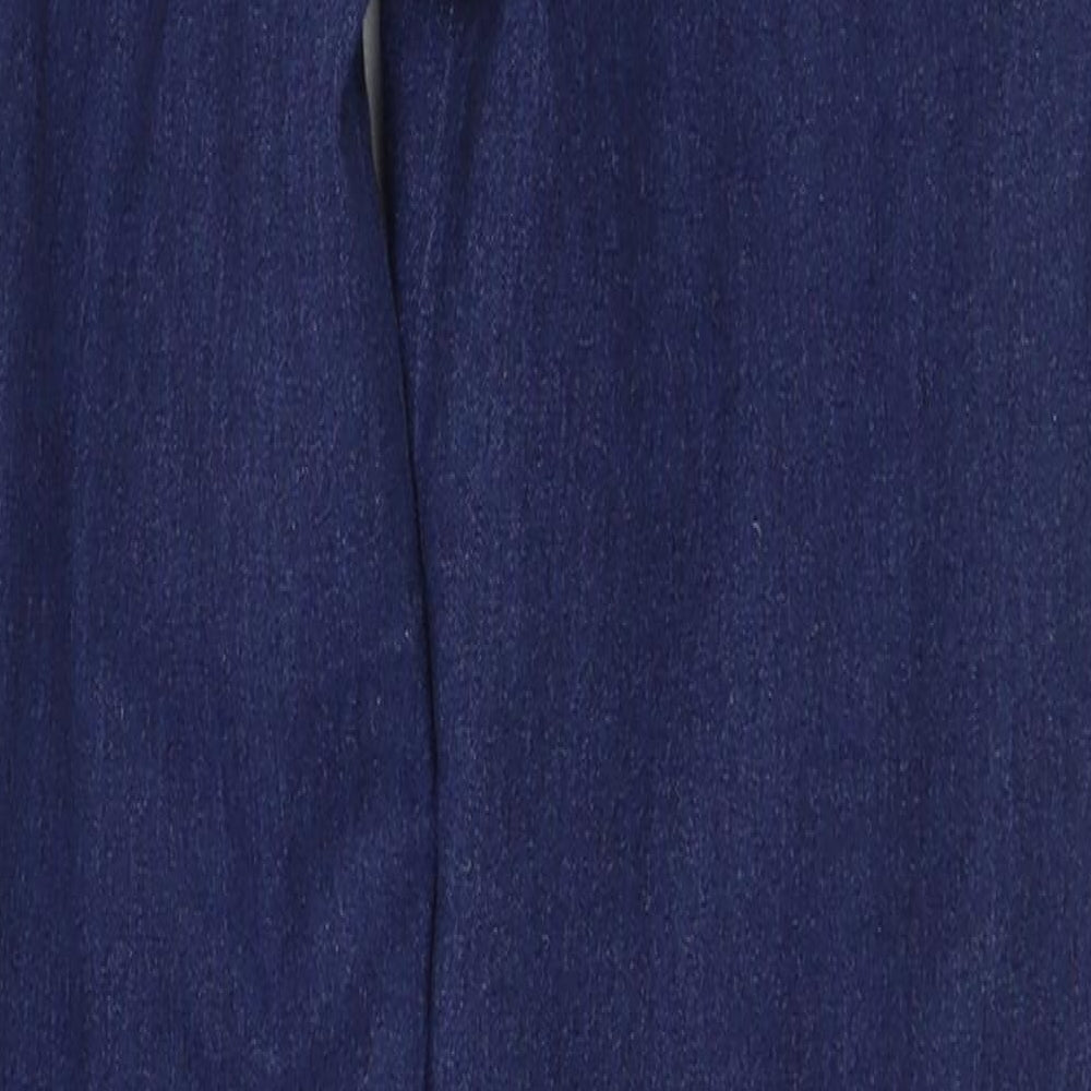 Denim & Co. Womens Blue  Denim Jegging Jeans Size 6 L27 in