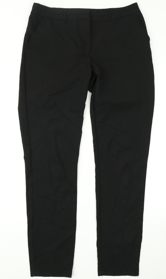 New Look Womens Black   Dress Pants Trousers Size 14 L30 in