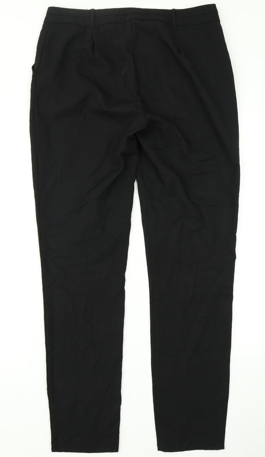 New Look Womens Black   Dress Pants Trousers Size 14 L30 in