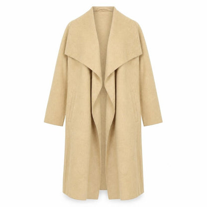 Jazzevar Womens Brown   Overcoat Coat Size S