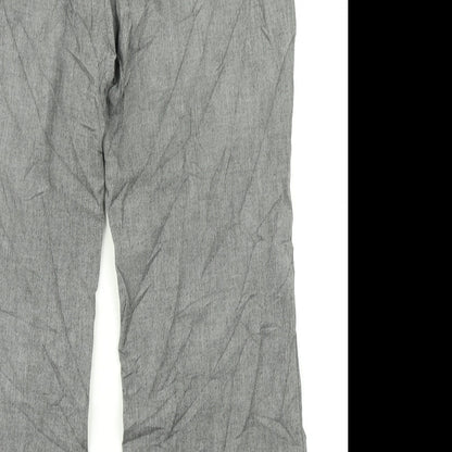 Per Una Womens Grey   Dress Pants Trousers Size 18 L26 in