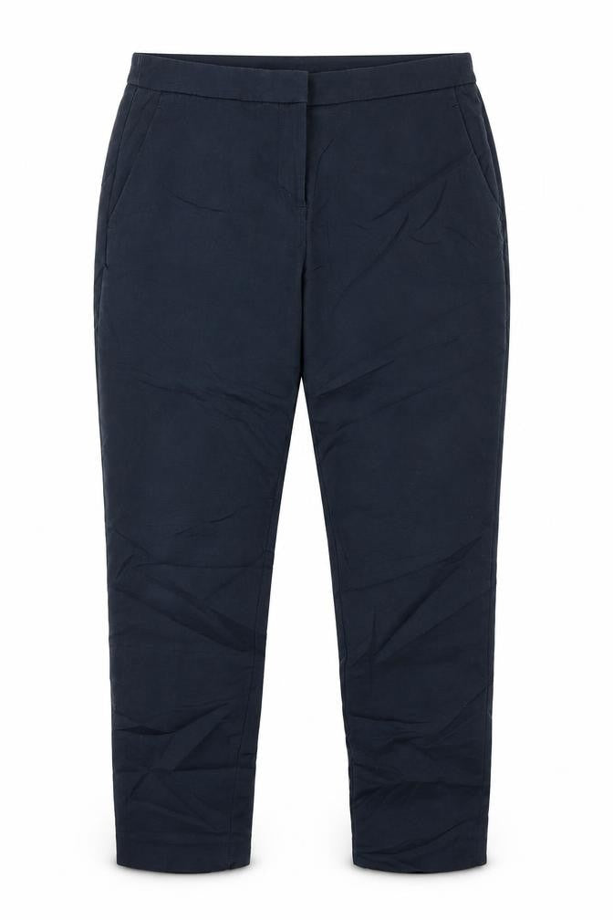 Womens UK Size 10 H&M Regular Fit Dress Pants Blue Trousers