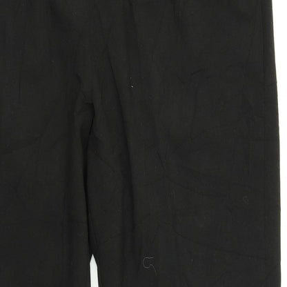 Womens UK Size 18 Klass Regular Fit Dress Pants Black Trousers