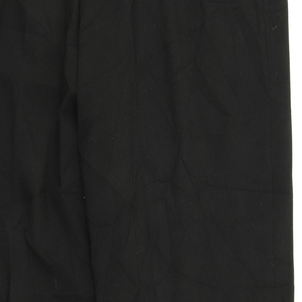 Womens UK Size 18 Klass Regular Fit Dress Pants Black Trousers