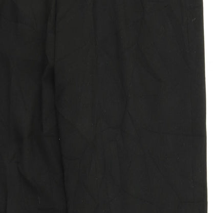 Womens UK Size 18 Klass Regular Fit Dress Pants Black Trousers