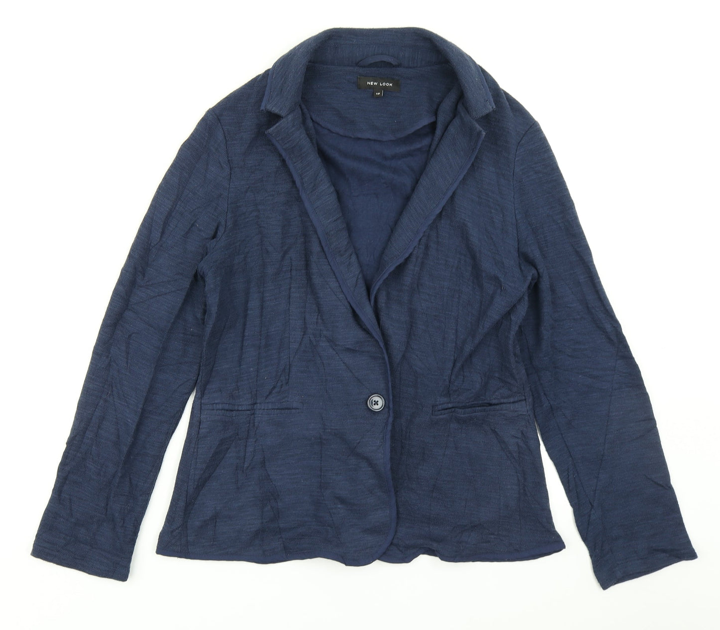 New Look Womens Blue   Jacket Blazer Size 12