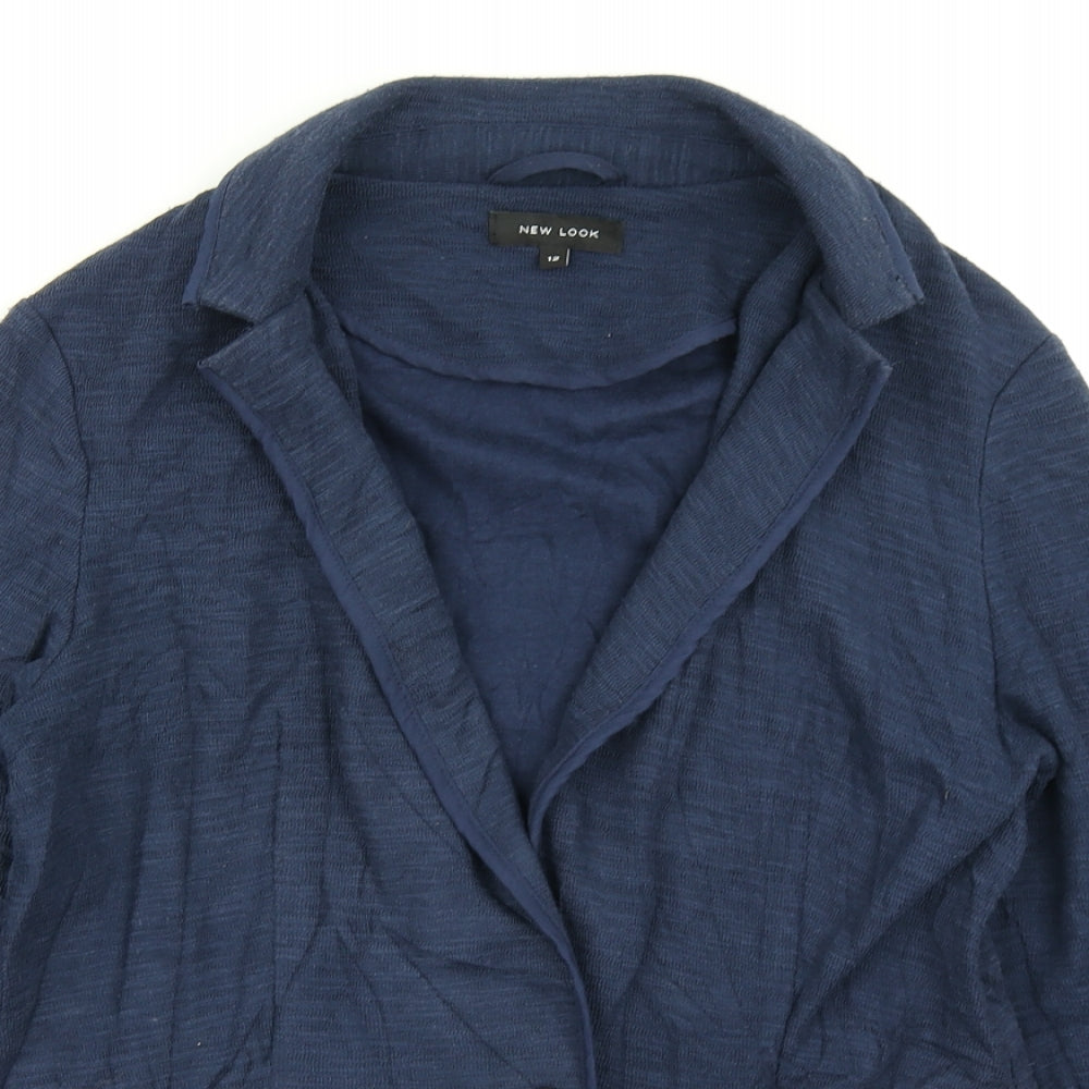 New Look Womens Blue   Jacket Blazer Size 12