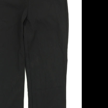 F&F Womens Black   Dress Pants Trousers Size 8 L27 in