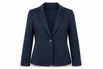 Womens UK Size 10 NEXT Regular Blue Blazer