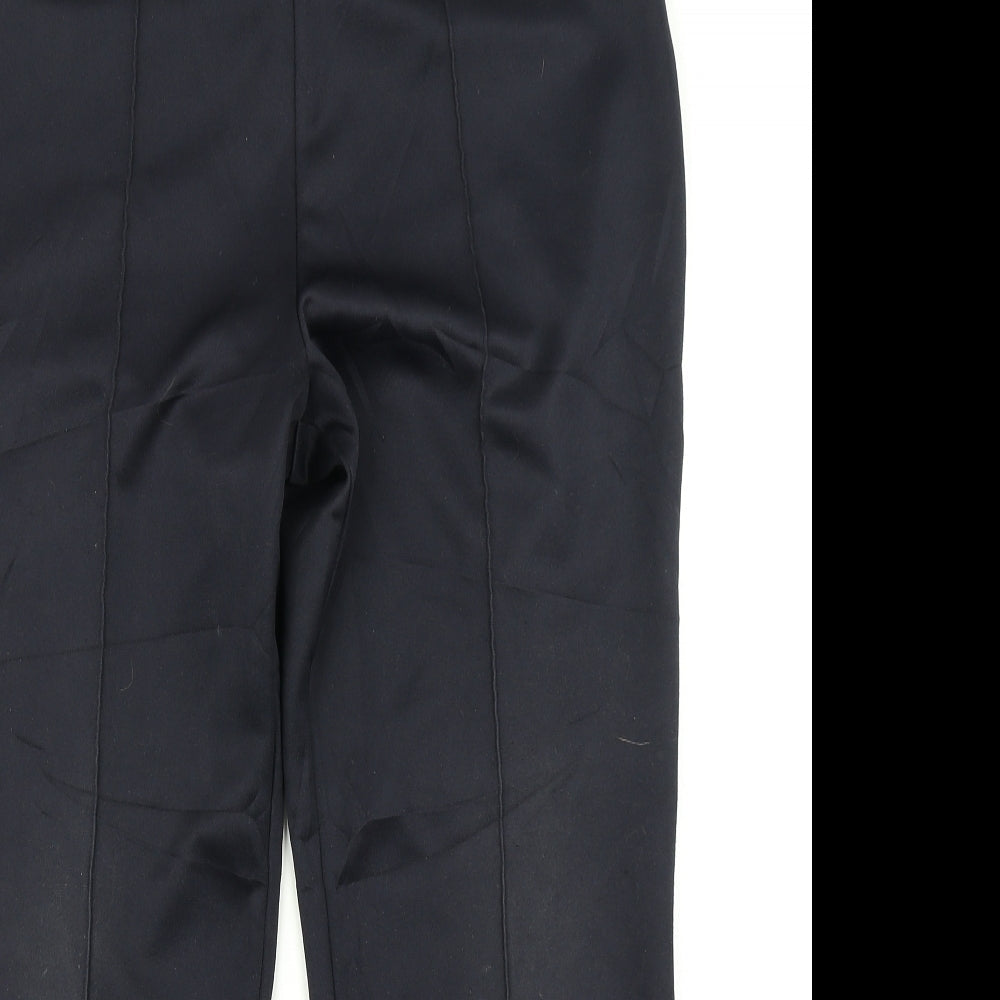 Womens UK Size 14 Wardrobe Regular Fit  Blue Trousers
