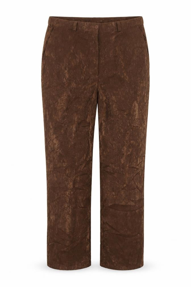 Miss Sukkmani Womens Brown   Trousers  Size 36 in L28 in