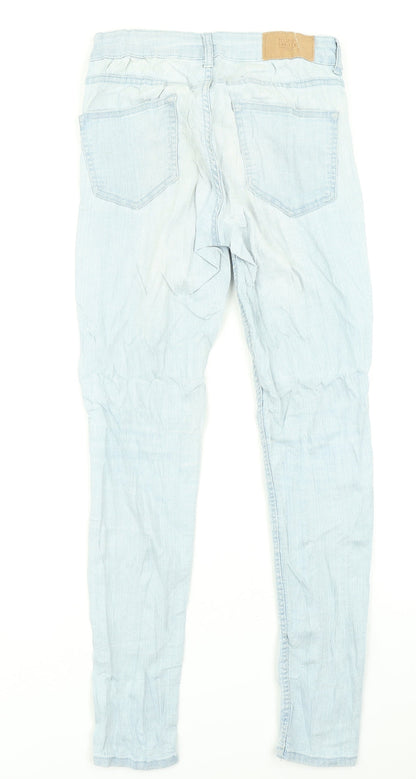 Red Concept Womens Blue  Denim Skinny Jeans Size 28 in L27 in