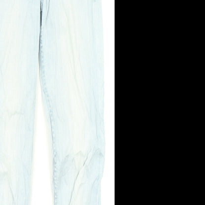 Red Concept Womens Blue  Denim Skinny Jeans Size 28 in L27 in