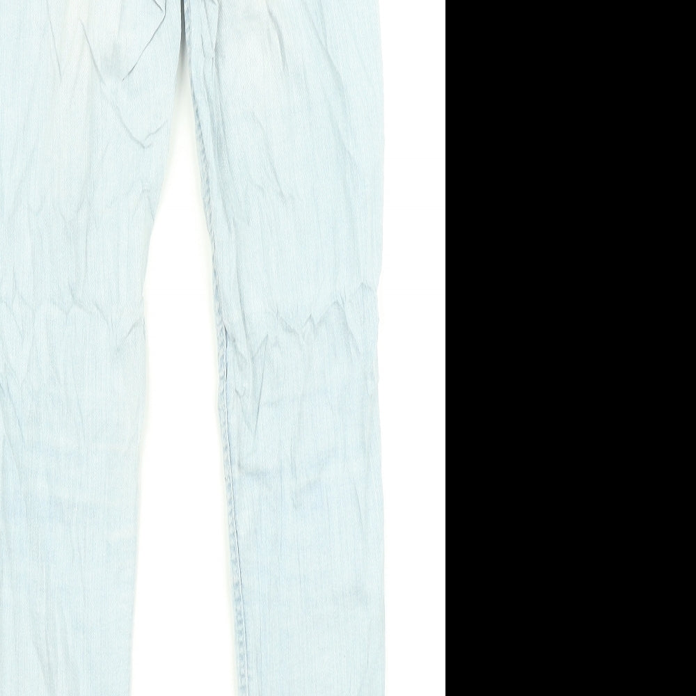 Red Concept Womens Blue  Denim Skinny Jeans Size 28 in L27 in
