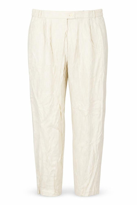 Womens UK Size 14 Marks & Spencer Regular Fit Dress Pants Beige Trousers