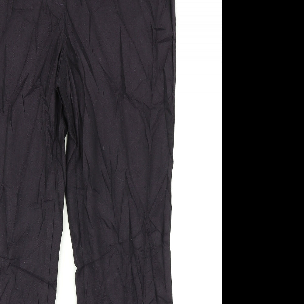 Womens UK Size 36 in Per Una Regular Fit Dress Pants Purple Trousers