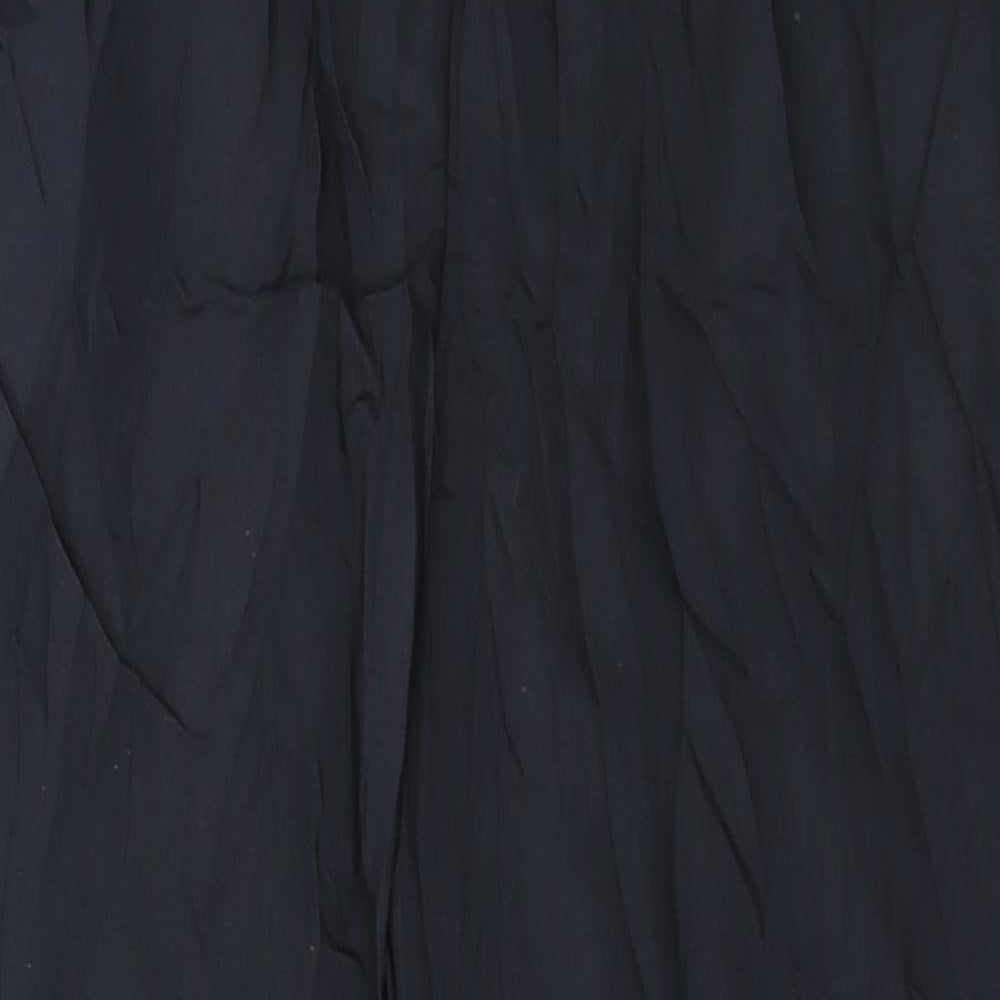 Womens UK Size 12 Papaya Regular Fit Dress Pants Blue Trousers