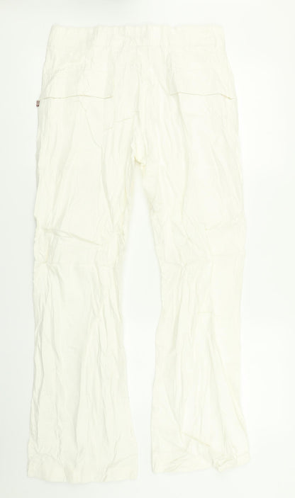 Carry  Womens White   Dress Pants Trousers Size L L29 in