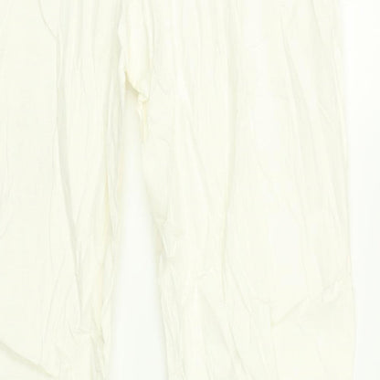 Carry  Womens White   Dress Pants Trousers Size L L29 in