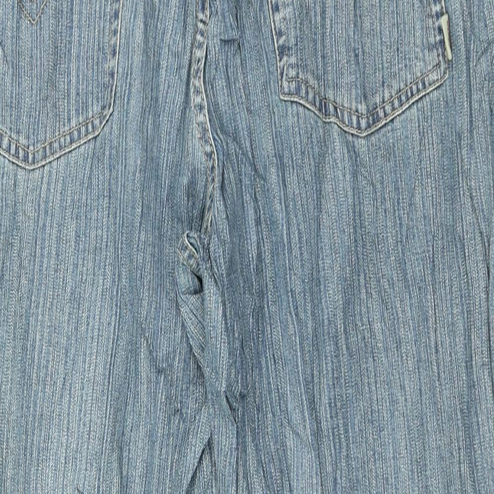 Plaza Womens Blue  Denim Capri Jeans Size XL L21 in