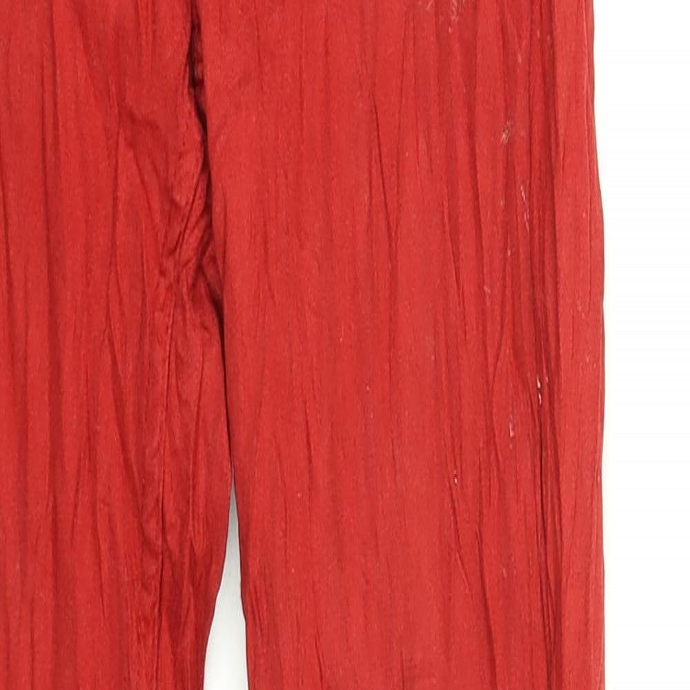 &Denim Womens Red  Denim Skinny Jeans Size 26 in L28 in