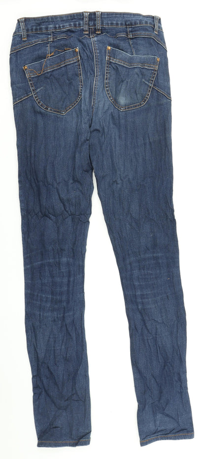 Itsdenim Womens Blue  Denim Skinny Jeans Size 12 L32 in