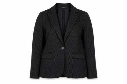Marks & Spencer Collection Womens Black Spotted  Jacket Blazer Size 14