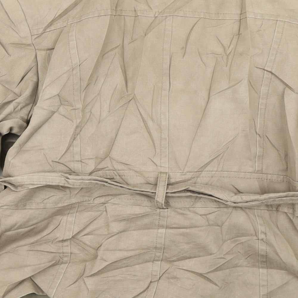 MArks & Spencer Womens Brown   Overcoat Coat Size 16