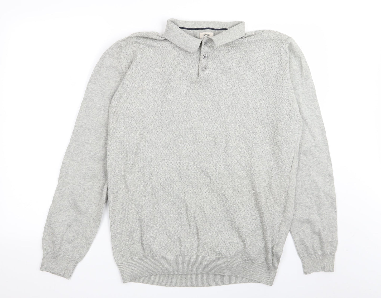 ACW 58 Mens Grey    Polo Size L