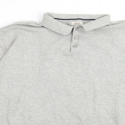 ACW 58 Mens Grey    Polo Size L