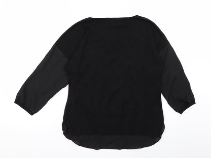 Oasis Womens Black   Pullover Jumper Size S