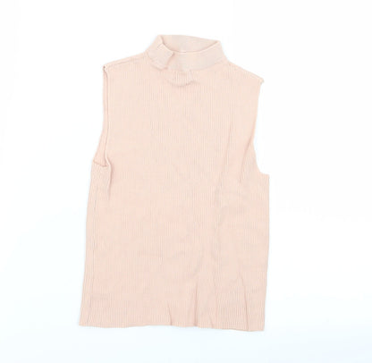 River Island Girls Pink   Basic Tank Size 7-8 Years