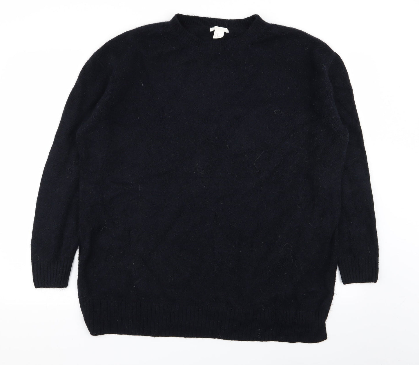 Womens UK Size M H&M Blue Pullover Jumper