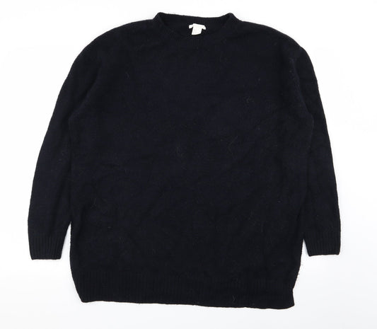 Womens UK Size M H&M Blue Pullover Jumper
