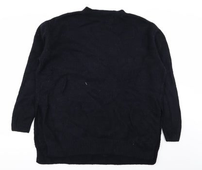 Womens UK Size M H&M Blue Pullover Jumper