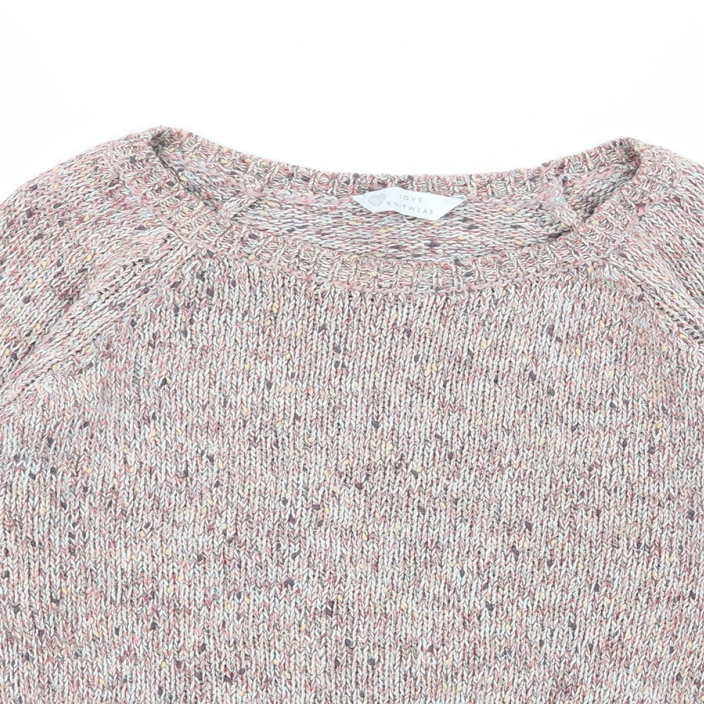 Womens UK Size 14 BHS Multicoloured Pullover Jumper