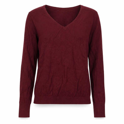 Womens UK Size S Pull&Bear Red Pullover Jumper