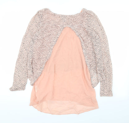 izabel Womens Pink   Pullover Jumper Size 8  - top/jumper