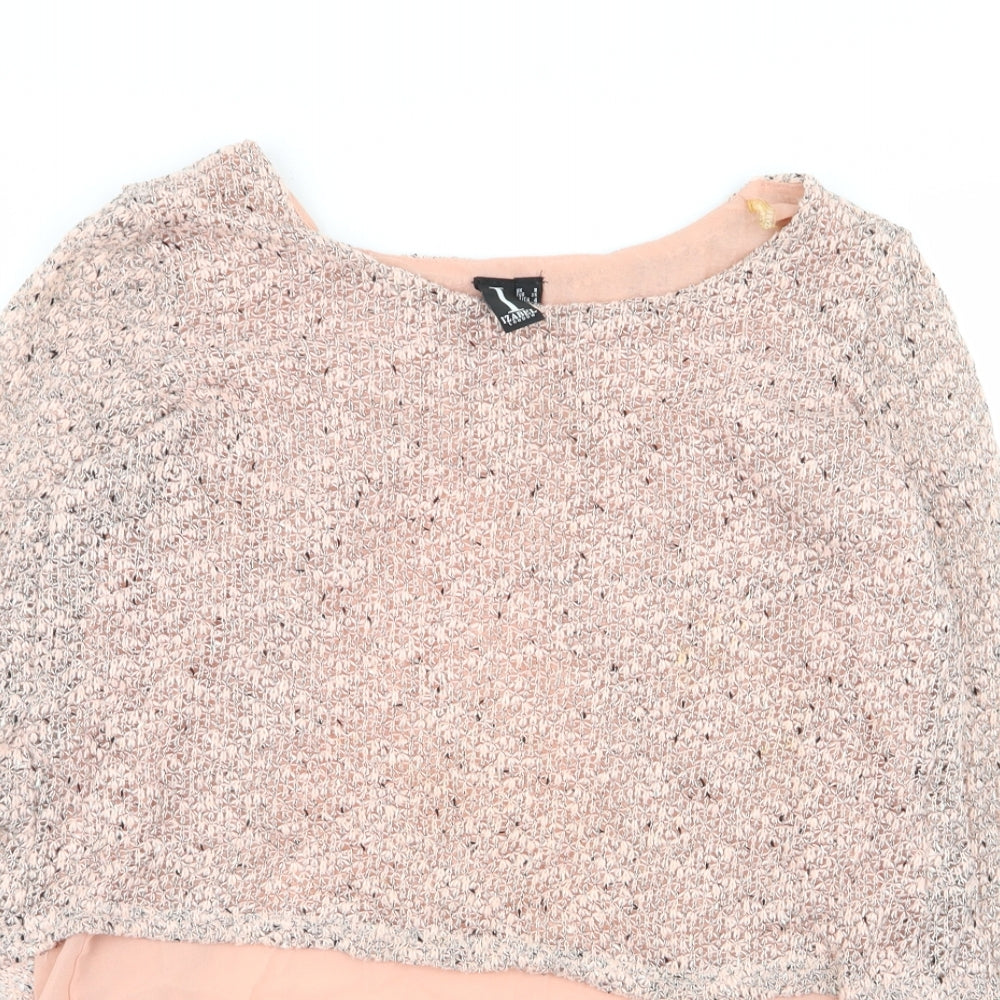izabel Womens Pink   Pullover Jumper Size 8  - top/jumper