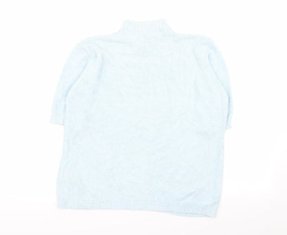 M&S Womens Blue   Pullover Jumper Size 12