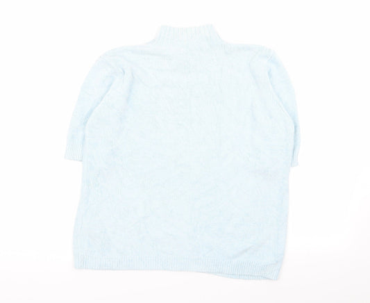 M&S Womens Blue   Pullover Jumper Size 12