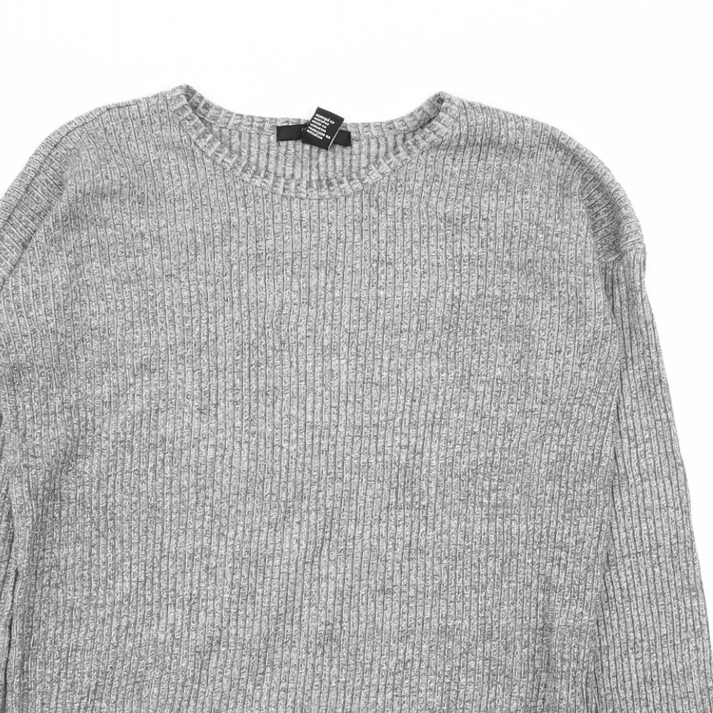 FOREVER 21 Womens Grey   Basic T-Shirt Size M