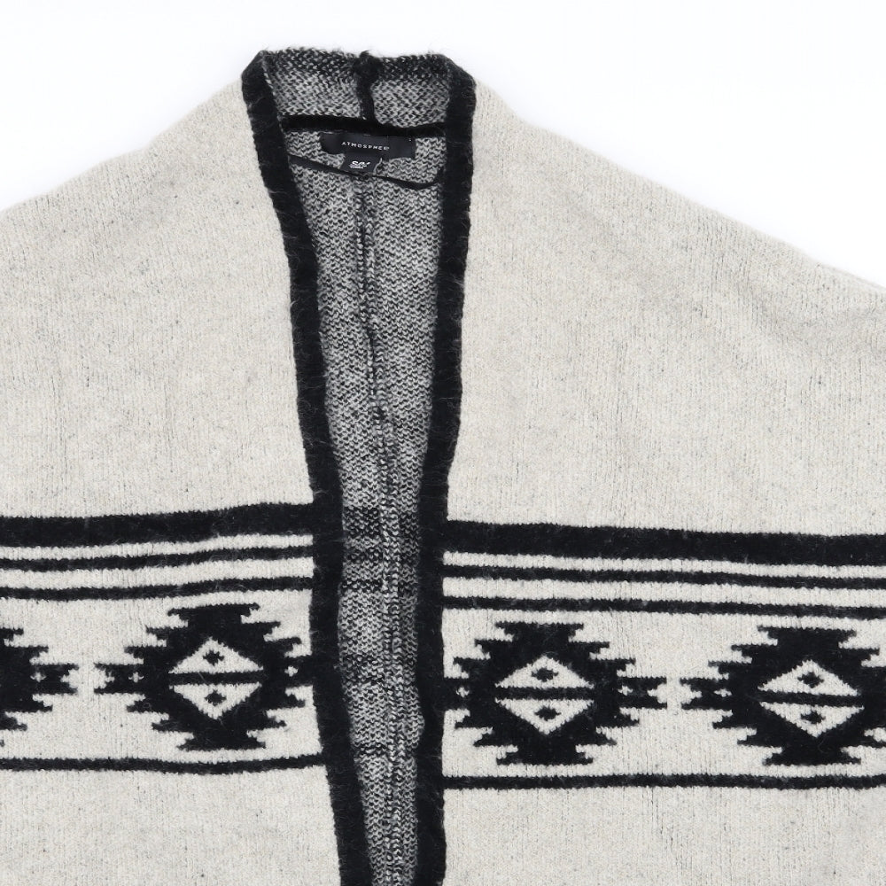 Primark Womens Multicoloured Geometric  Cardigan Jumper Size M  - size s/m