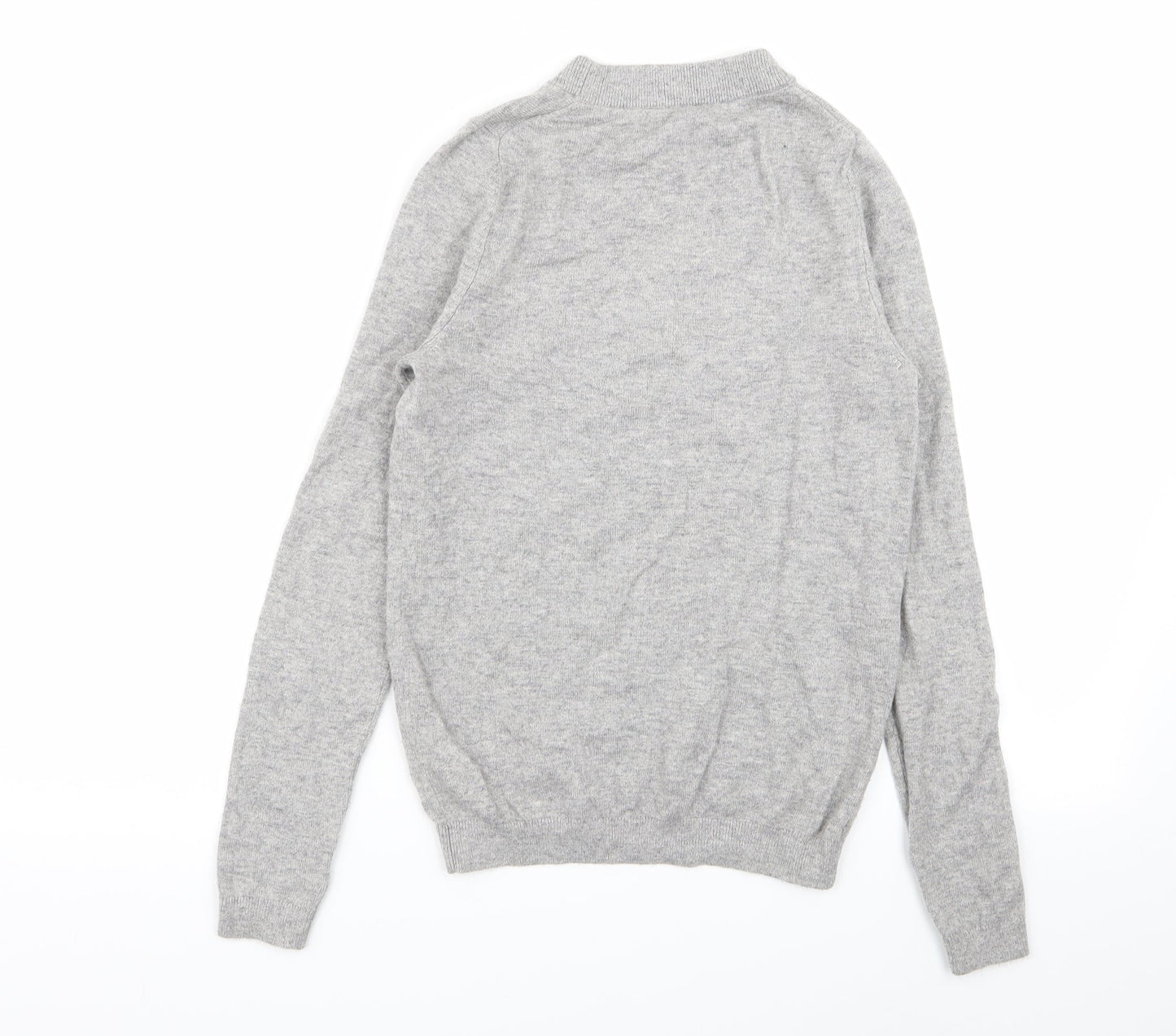 Womens UK Size XS Preworn Grey Pullover Jumper