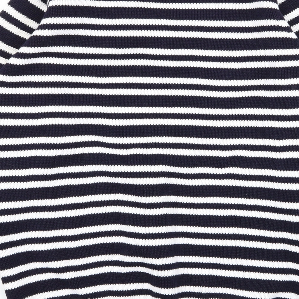 EWM Womens Multicoloured Striped  Pullover Jumper Size 10