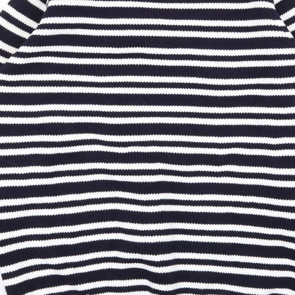 EWM Womens Multicoloured Striped  Pullover Jumper Size 10